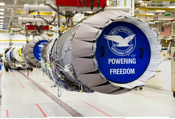 Pratt & Whitney, F135 engine enhancement. Photo: Pratt & Whitney