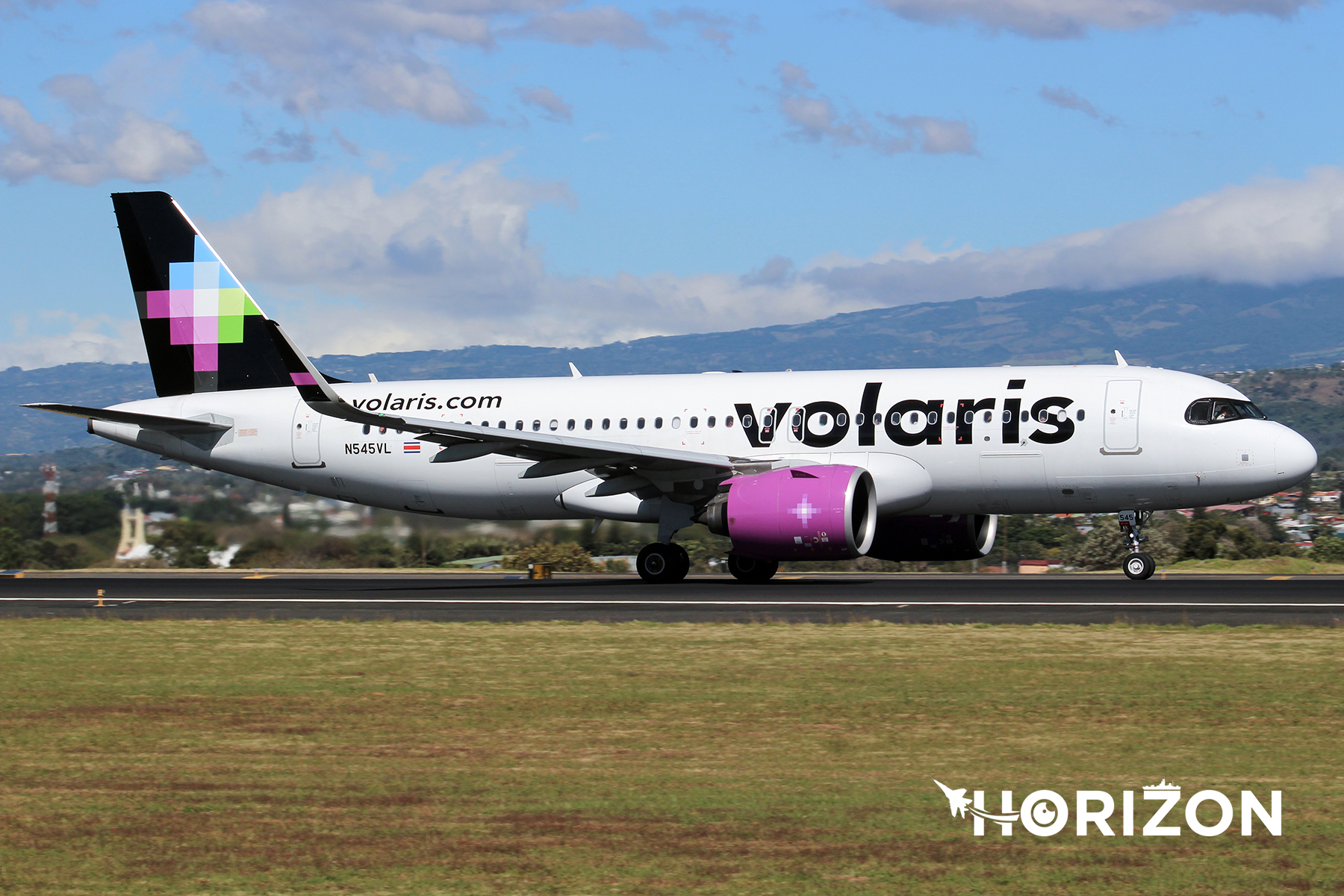 Volaris Costa Rica Airbus A320-271N N545VL. Photo: Stephen Borg