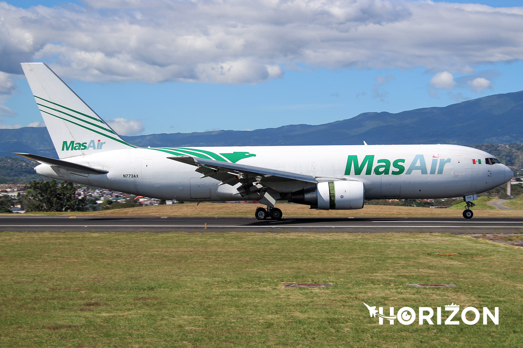 MAS Air Cargo Boeing 767-281(BDSF) N773AX. Photo: Stephen Borg