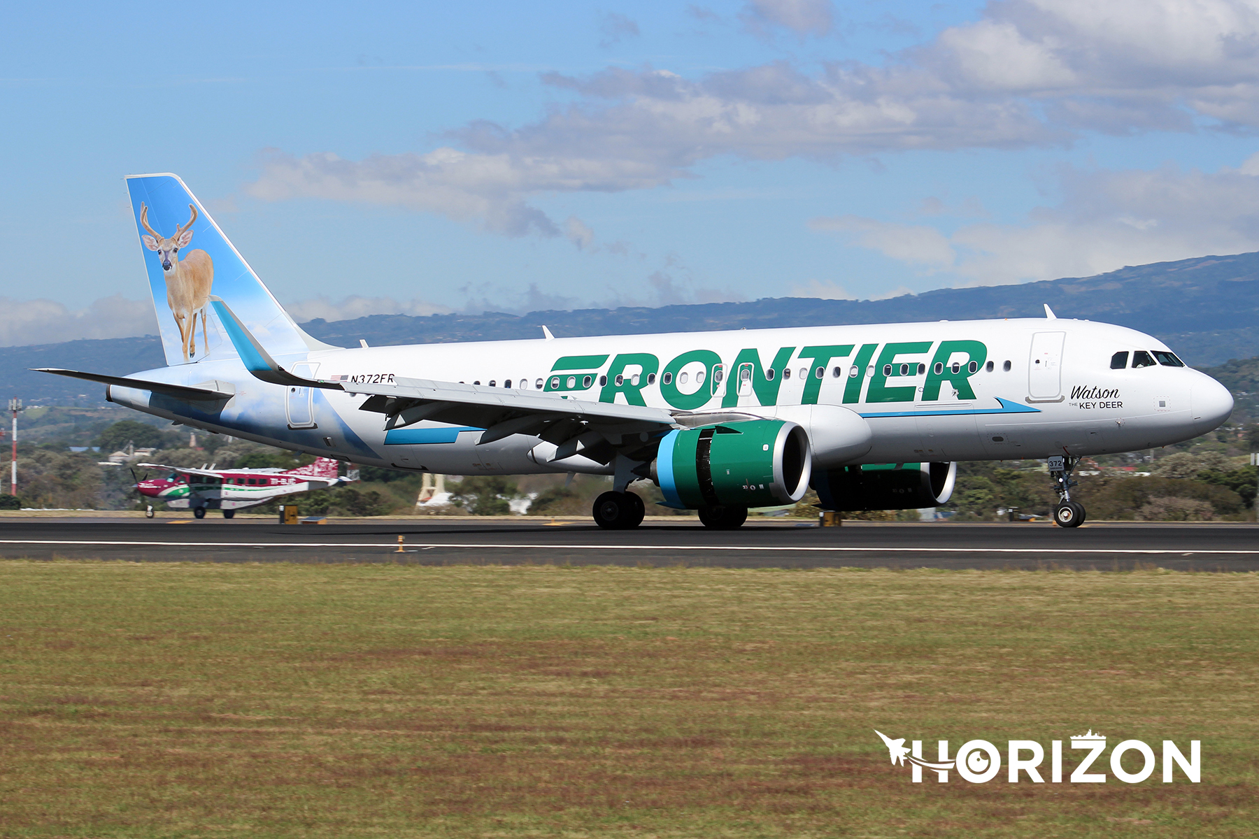Frontier Airlines Airbus A320-251N N372FR. Photo: Stephen Borg