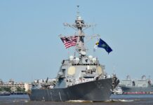 BAE Systems’ Florida shipyard to perform USS Lassen’s modernization The guided-missile destroyer USS Lassen (DDG 82) arrives to the Julia Street Cruise Terminal in New Orleans officially kicking off Navy Week New Orleans 2022. Navy Weeks are designated to show Americans the investment they made in their Navy and increase awareness in cities that do not have a significant Navy presence. Photo: Mass Communication Specialist 1st Class Micah Blechner