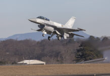First Flight Of Lockheed Martin F-16 Block 70 Aircraft