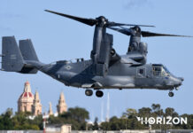 US CV-22B Osprey crashes in Japanese seas United States Air Force Bell Boeing CV-22B Osprey 08-0048. Photo: Joseph Borg