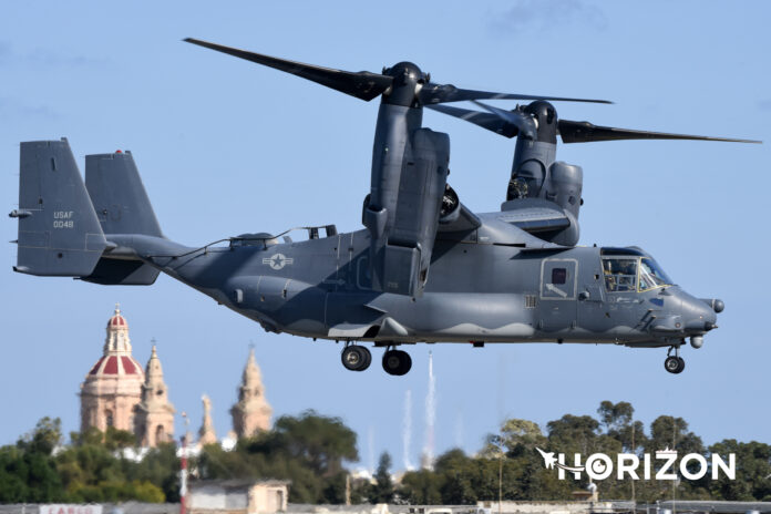 United States Air Force Bell Boeing CV-22B Osprey 08-0048. Photo: Joseph Borg