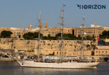 Visit on the Royal Navy of Oman tall ship Shabab Oman II