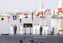 Commissioning of fifth Kalvari Class subamrine ‘Vagir’