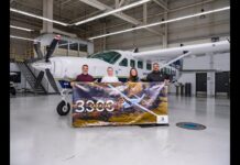 Video: Textron Aviation Delivers 3,000th Cessna Caravan Family Aircraft