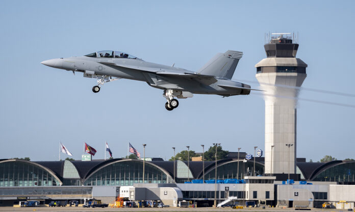 Boeing F/A-18 Super Hornet fighter aircraft. Photo: Boeing