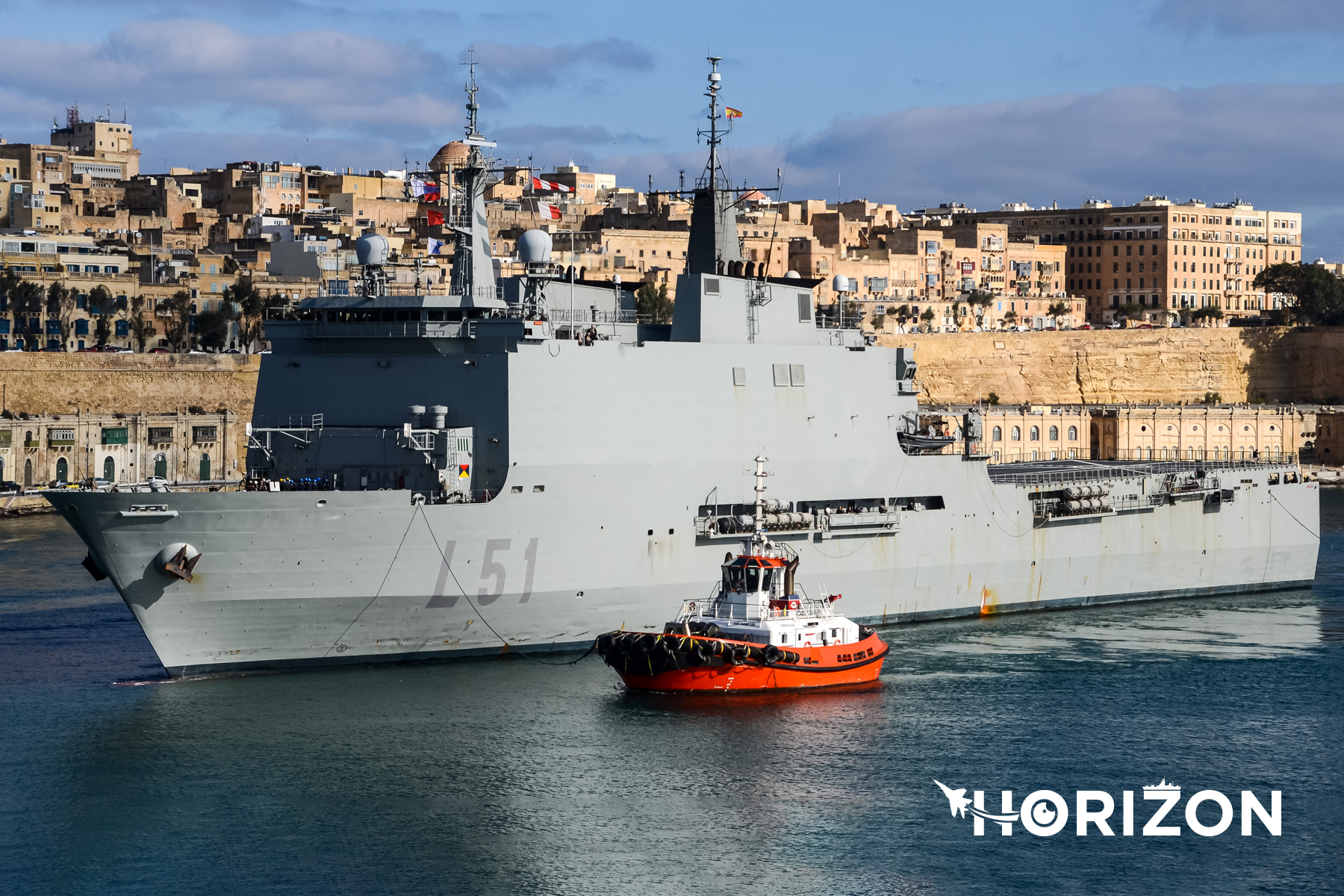 Spanish Navy ESPS Galicia (L51). Photo: Lawrence Brincat