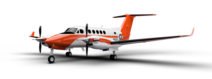 Beechcraft King Air 260 Multi-Engine Training System (METS) T-54A for the U.S. Navy. Photo: Business Wire
