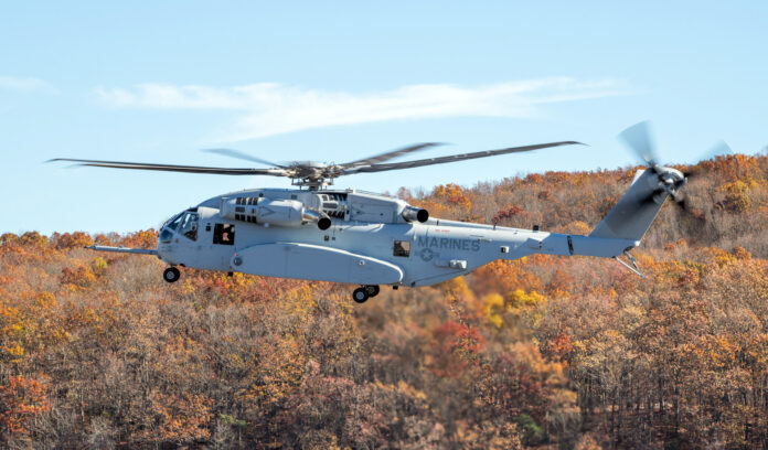 Sikorsky CH-53K. Helicopter. Photo: Sikorsky