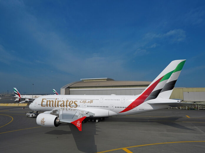 Emirates Airlines unveils new signature livery. Photo: Emirates Airlines