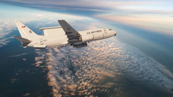 U.S. Air Force E-7 Airborne Early Warning & Control Aircraft Contract. Photo: Boeing