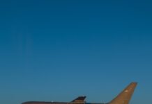 Boeing Awarded U.S. Air Force KC-46A Upgrade Contract Boeing KC-6A in flight. Photo: Boeing