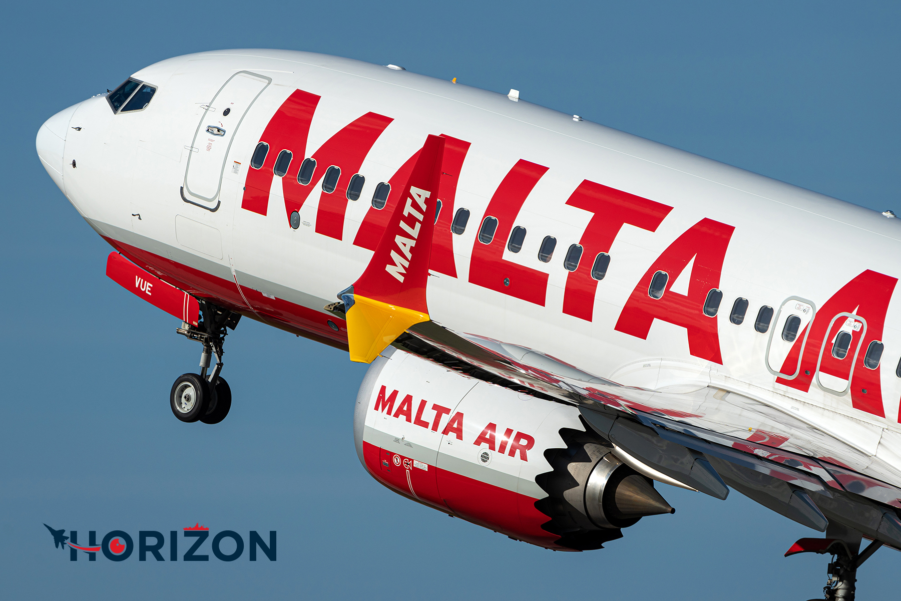 Malta Air Boeing 737 MAX 8-200 9H-VUE. Photo: Christian Camilleri