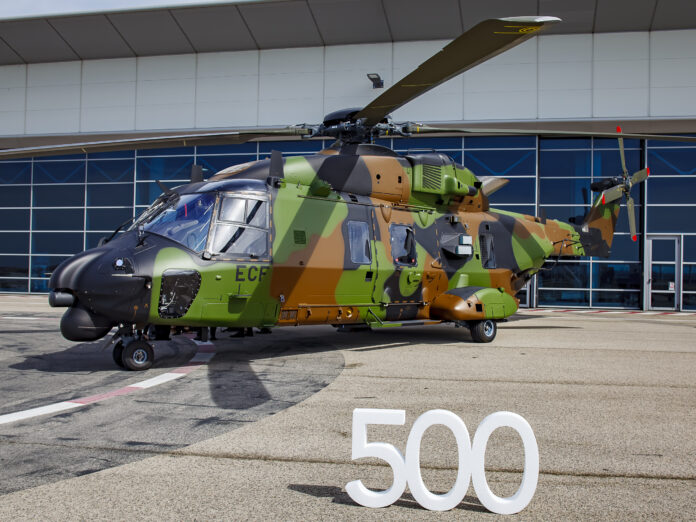 500th NH-90 Helicopter. Photo: Airbus Helicopter