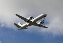 Saab 2000F Cargo first flight