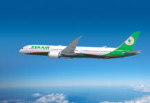 EVA Air Boosts Sustainable Fleet with Five Additional 787-9 Dreamliners Eva Air Boeing 787-9 Dreamliner. Photo: Boeing
