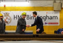 Construction begins on Royal Navy’s fourth Type 26 frigate – HMS Birmingham
