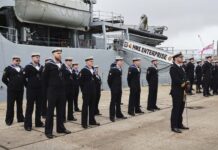 HMS Enterprise is decommissioned