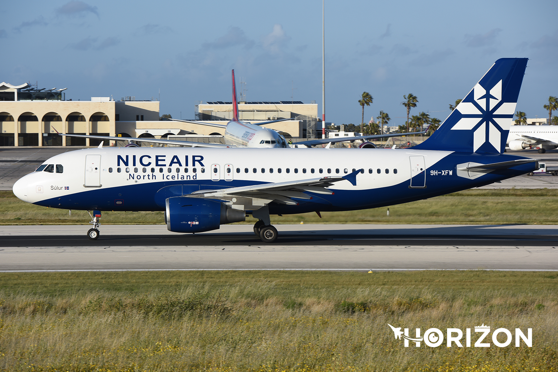 Hi Fly Malta Airbus A319-112 9H-XFW. Photo: Joseph Borg