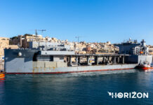 USS Hershel “Woody” Williams for maintenance work USS Hershel "Woody" Williams (ESB 4)