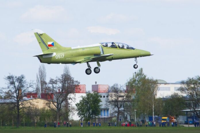 First Flight for L-39NG Series. Photo: Aero Vodochody