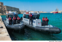 Two RHIBS for the Malta Police Force were inaugurated