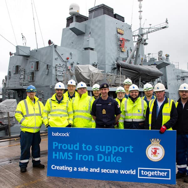 HMS Iron Duke returns to sea after major refit