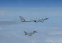 RAF intercept Russian military aircraft North of Scotland