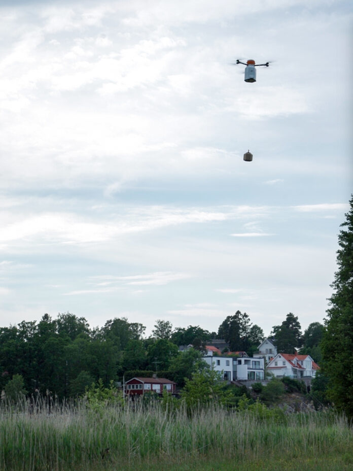 Aerit Launches Drone Delivery Services in Värmdö