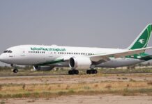 Iraqi Airways celebrates delivery of its first Boeing 787 Dreamliner Iraqi Airways celebrates delivery of its first Boeing 787 Dreamliner