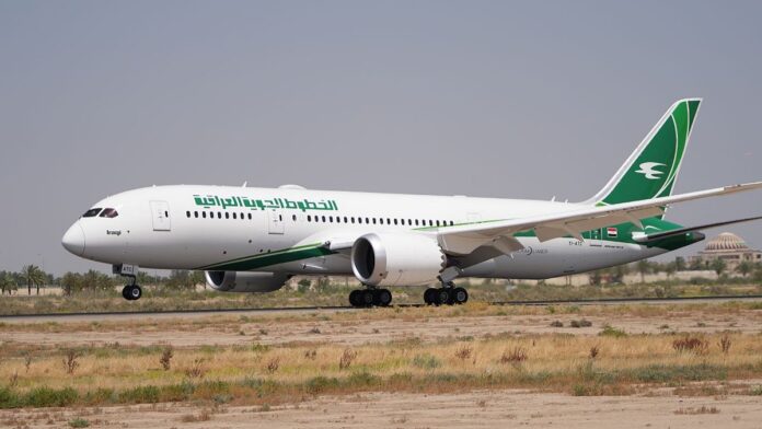 Iraqi Airways celebrates delivery of its first Boeing 787 Dreamliner