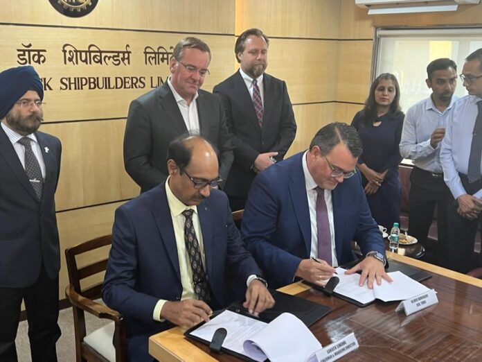 thyssenkrupp Marine Systems and Mazagon Dock Shipbuilders Limited express their intention to build submarines for and in India