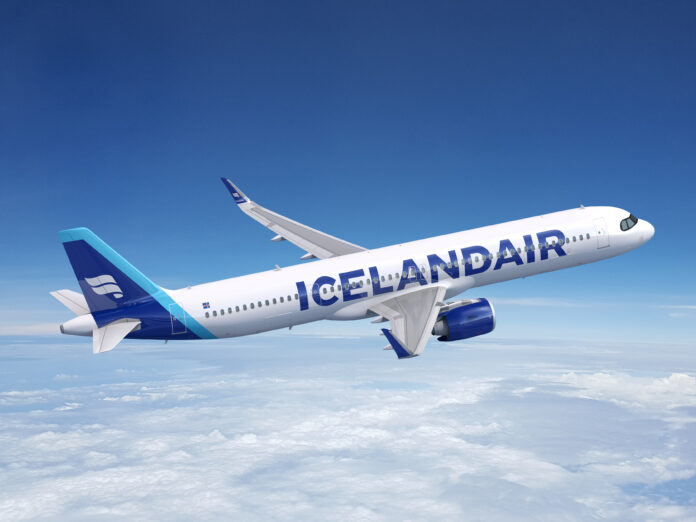 Icelandair Airbus A321XLR illustration. Photo: Airbus