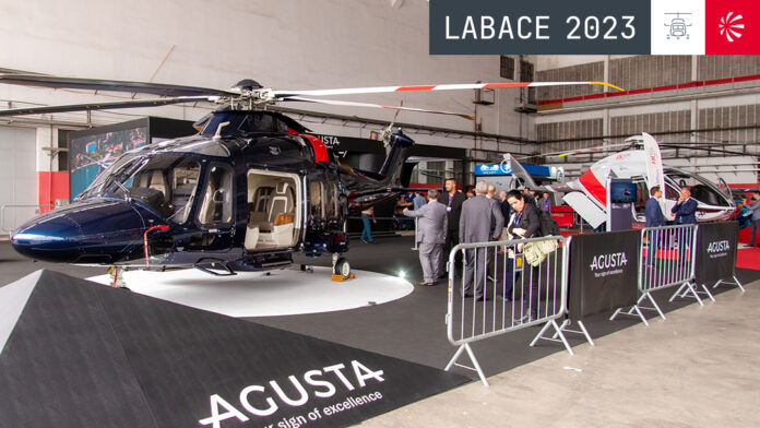 Leonardo’s private helicopter orders at LABACE 2023