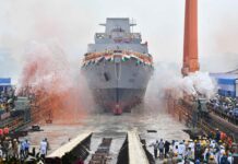 Launch of Y-3024 Vindhyagiri Launch Ceremony of Vindhyagiri