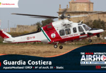 Guardia Costiera AW139 back in static display Guardia Costiera AW139 back in static display
