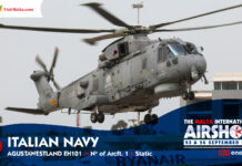 Italian Navy Merlin to take part in Airshow