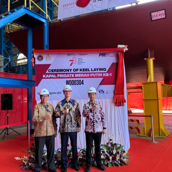 Babcock celebrates the first of two frigates for the Indonesian Navy