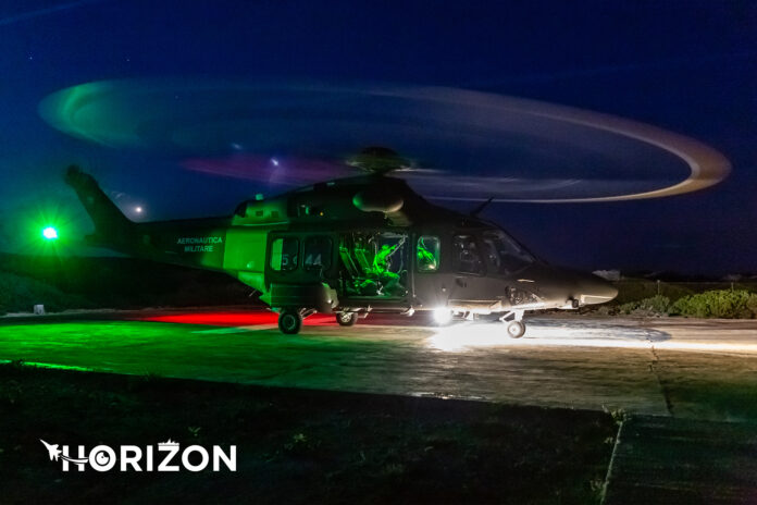 Another successful landing at Comino during this night sortie.