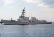 First Flight III Ship, Future USS Jack Lucas (DDG 125) Sails Away from Ingalls First Flight III Ship, Future USS Jack Lucas (DDG 125) Sails Away from Ingalls