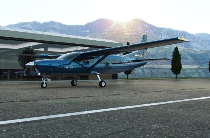 Textron announces order for first 20 Cessna Grand Caravan EX from Surf Air Mobility