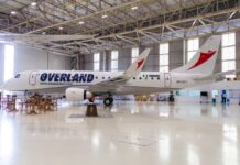 Nigeria’s Overland Airways Receives its First E175 Nigeria’s Overland Airways Receives its First E175
