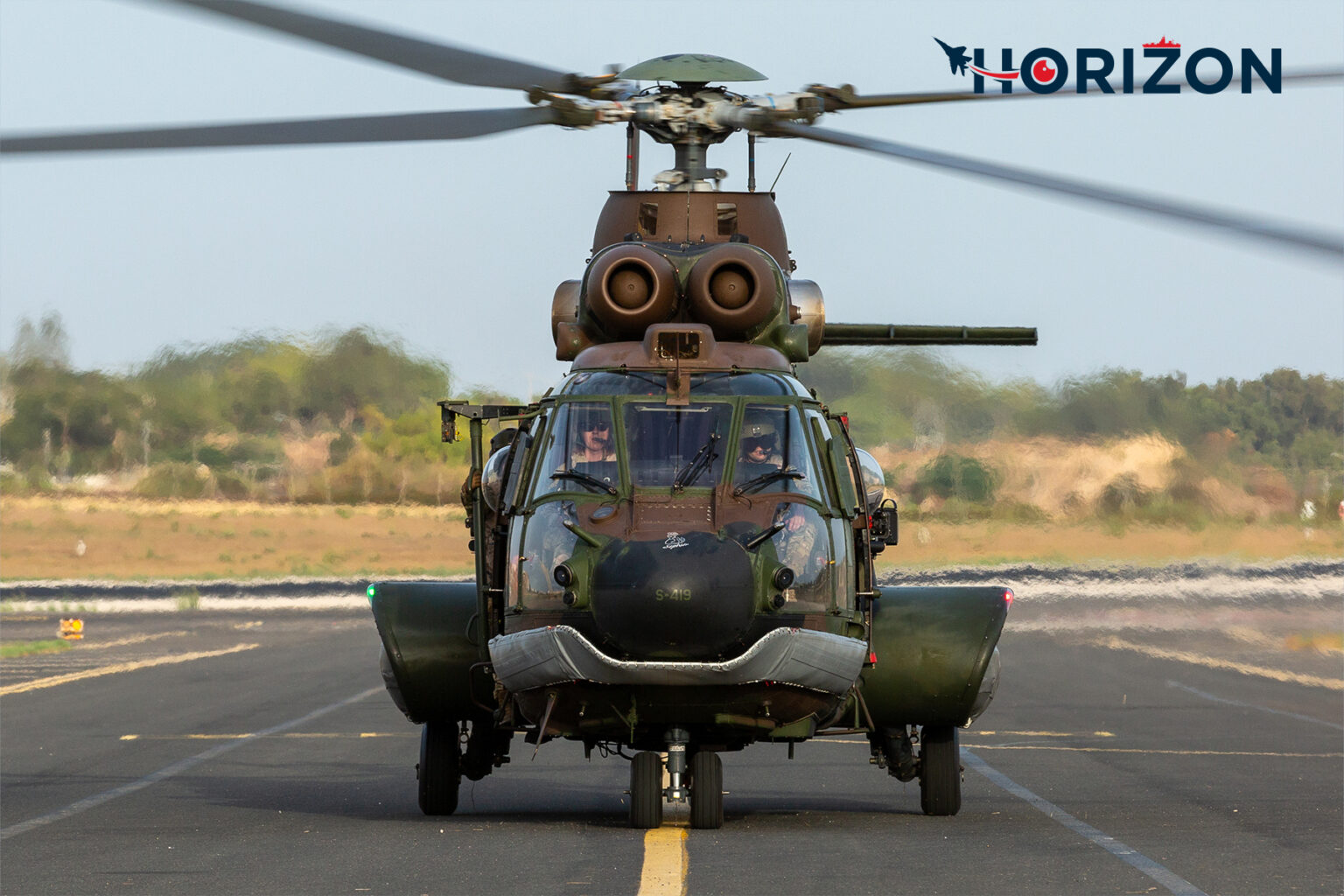 Royal Netherlands Air Force Eurocopter AS 532U2 Cougar S-419 — Horizon