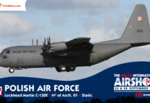 Polish AF supports Air Show with a C-130E Polish AF supports Air Show with a C-130E