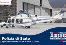 Italian Police’s AW139 to take part in Airshow Photo: Malta International Airshow