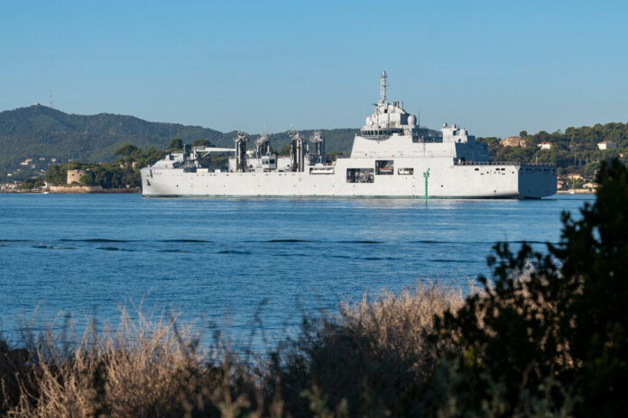 The Jacques Chevallier, the first BRF of its class, set sail from Toulon