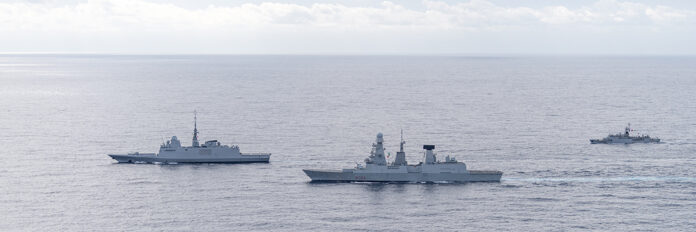 EXOCET exercise in the Western Mediterranean