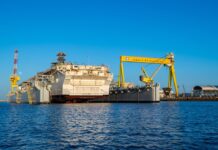 HII’S Ingalls Shipbuilding launches USS Bougainville (LHA 8) HII’S Ingalls Shipbuilding launches USS Bougainville (LHA 8)